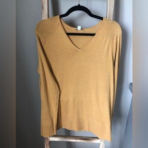 NWT Lightweight Golden Sweater